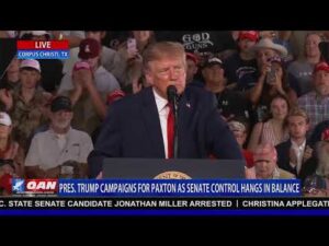 LIVE: PRES. TRUMP CAMPAIGNS FOR KEN PAXTON IN CORPUS CHRISTI, TEXAS