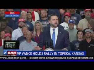 LIVE: VP VANCE Holds Rally in Topeka, Kansas