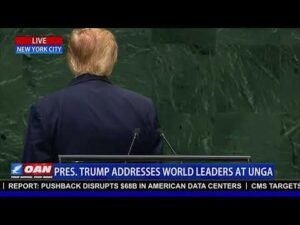 LIVE: PRES. TRUMP ADDRESSES WORLD LEADERS AT UNGA