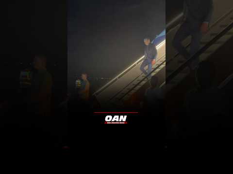 Sec. of War Hegseth, arrives at Mactan-Benito Ebuen Air Base in Cebu, Philippines